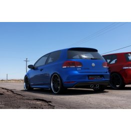 Накладка на задний бампер Golf V R32 Look на Volkswagen Golf VI GTI